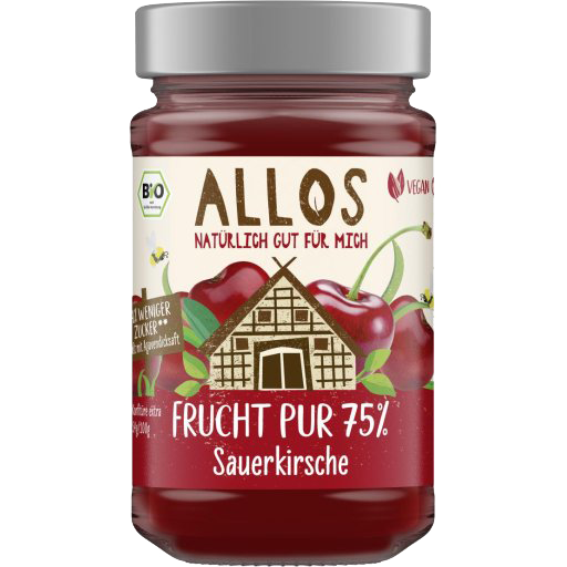 Fruchtaufstrich Frucht Pur Sauerkirsche 