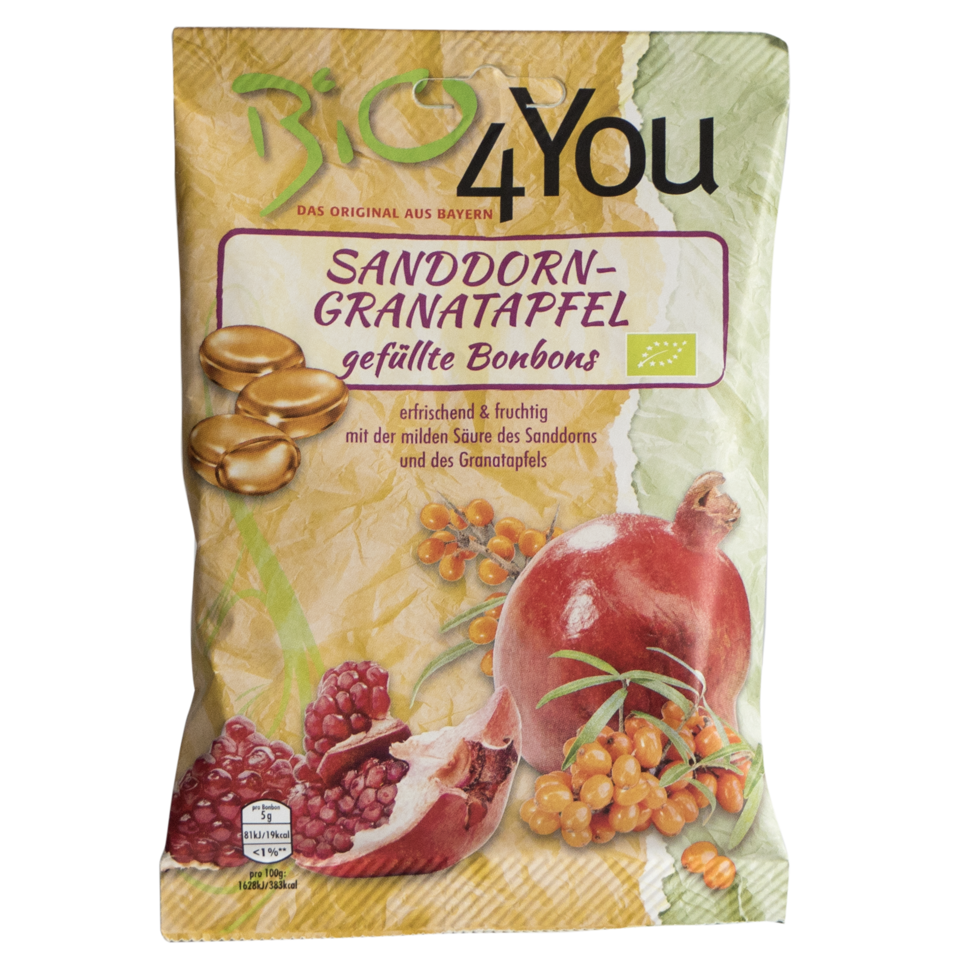 caramelle con olivello spinoso melograno 