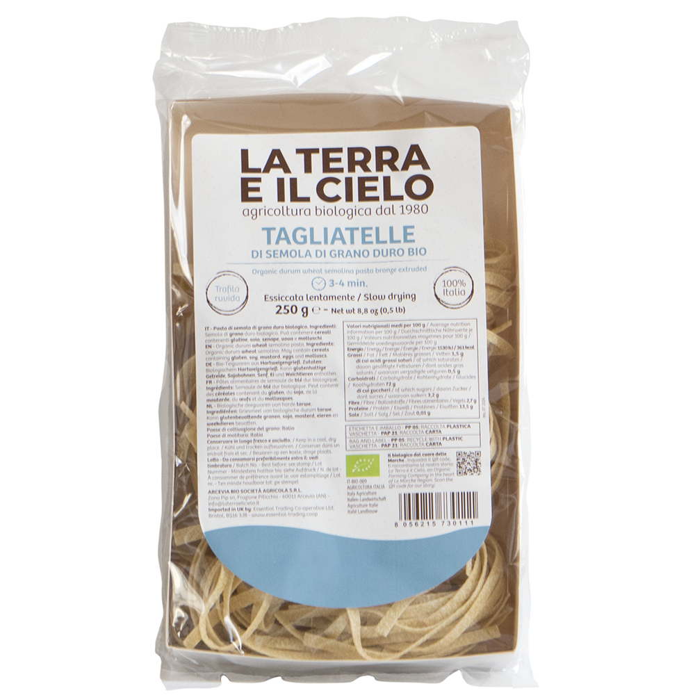 Tagliatelle aus Hartweizengrieß 