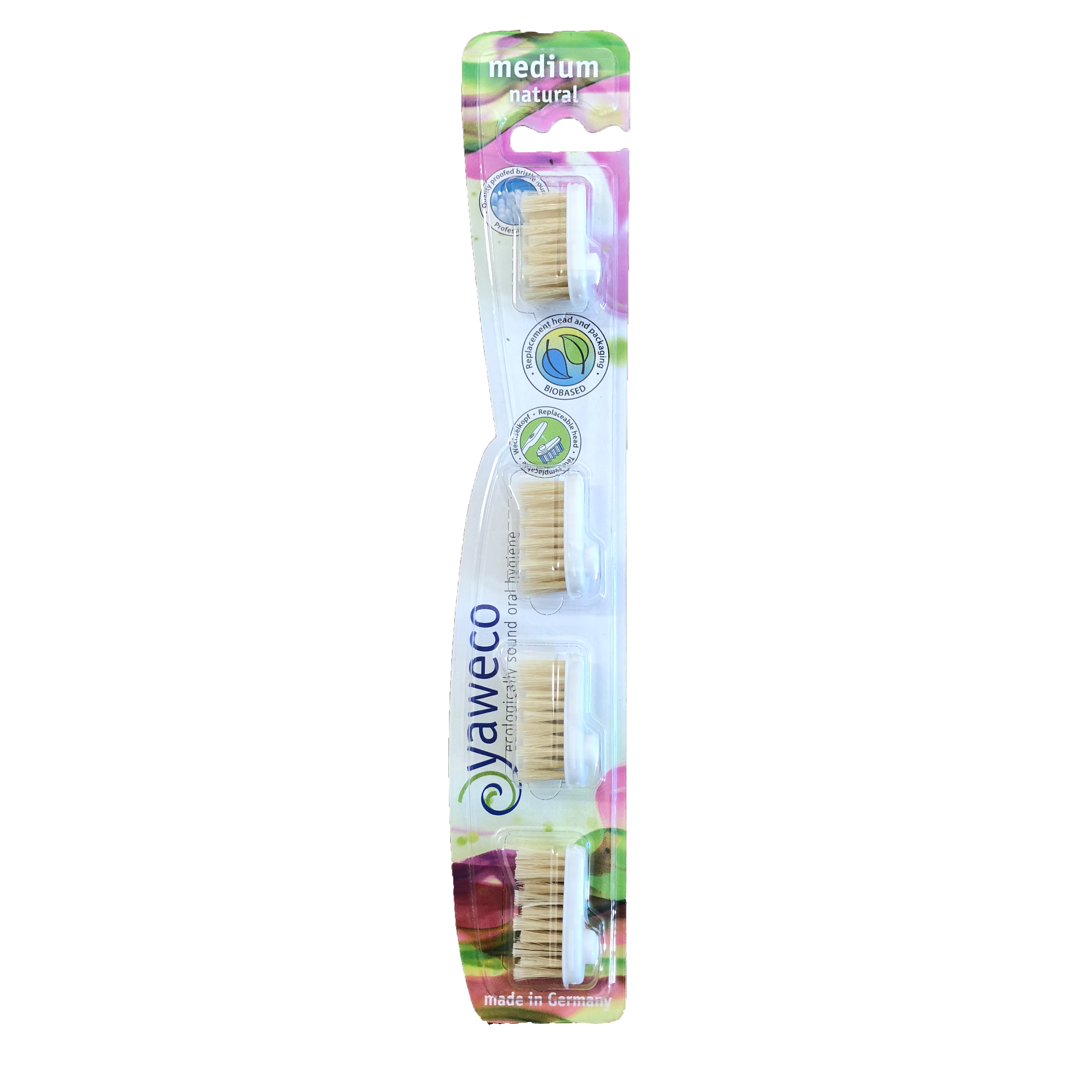 Wechselköpfe natural medium 4 Stück Wechselköpfe natural medium 4 Stück