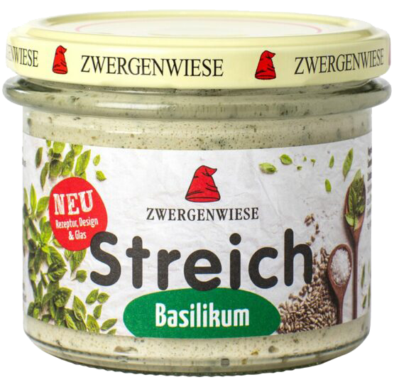 Brotaufstrich Streich Basilikum 