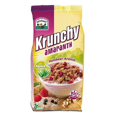 Krunchy Amaranth Himbeer Aronia Krunchy Amaranth Himbeer Aronia