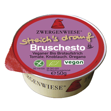Brotaufstrich Streich's drauf Bruschesto Brotaufstrich Streich's drauf Bruschesto