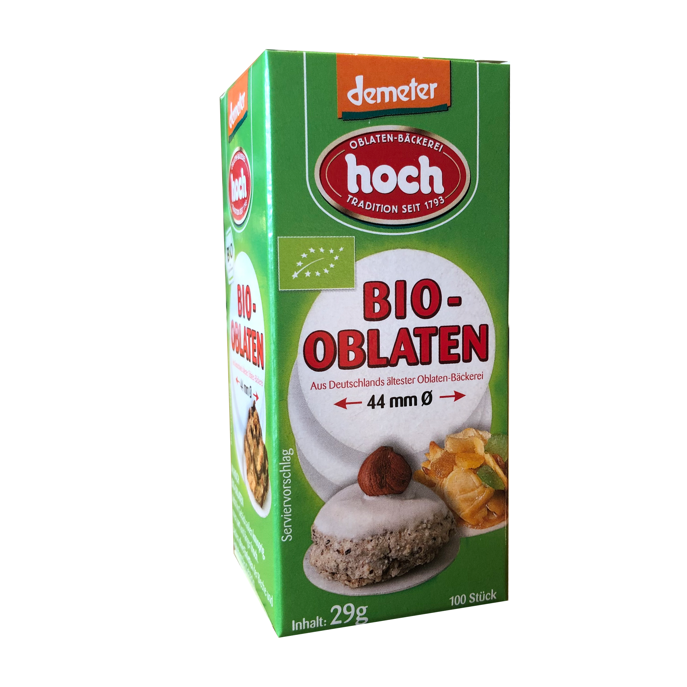 Oblaten aus Weizen 100 Stück
