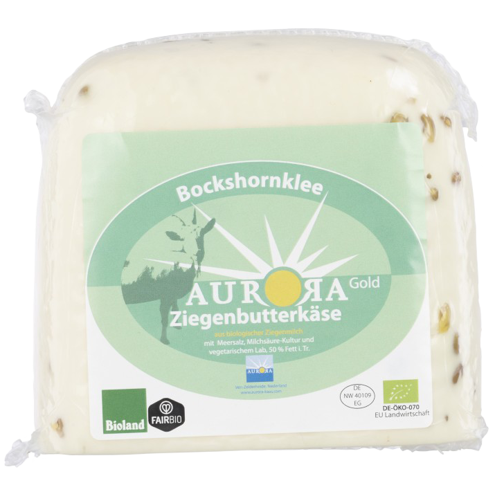 Ziegenbutterkäse Bockshornklee 50% Fett i.Tr. Ziegenbutterkäse Bockshornklee 50% Fett i.Tr.