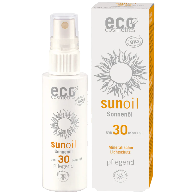 olio solare trasparente SPF30 eco cosmetics olio solare trasparente SPF30 eco cosmetics