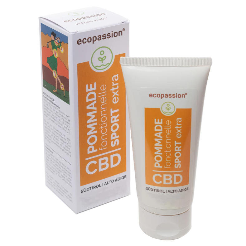 CBD pommade SPORT EXTRA ecopassion 