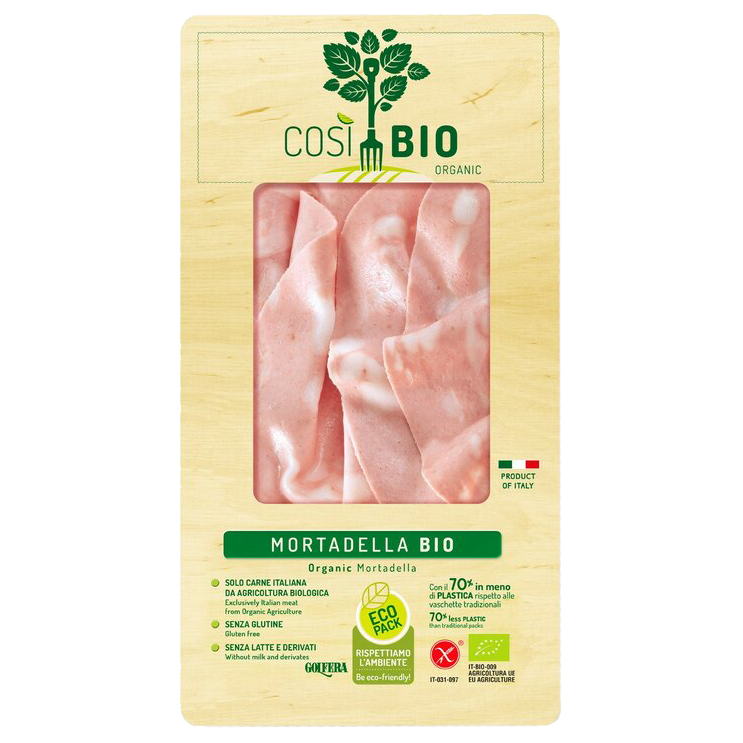 Mortadella Aufschnitt 