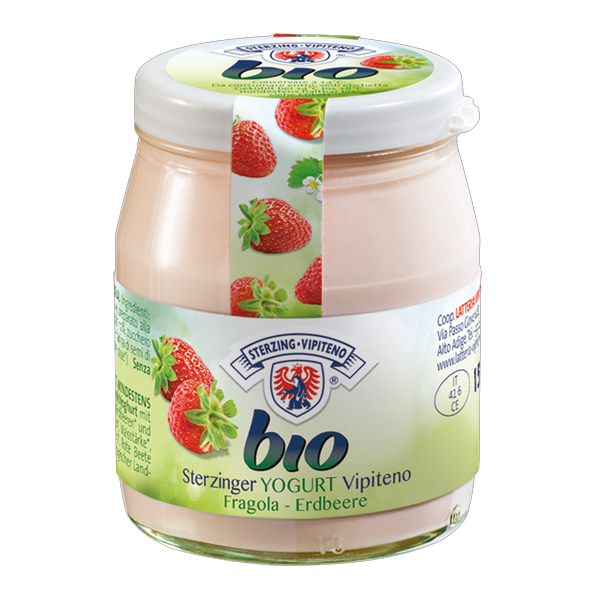 Joghurt Vollmilch Erdbeer 
