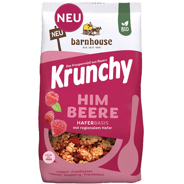Krunchy Himbeere Hafer 