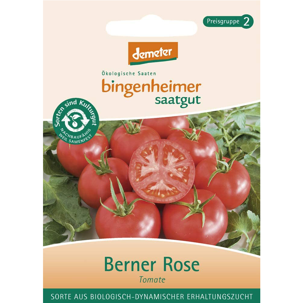 Saatgut Tomate Berner Rose 15-20Pfl
