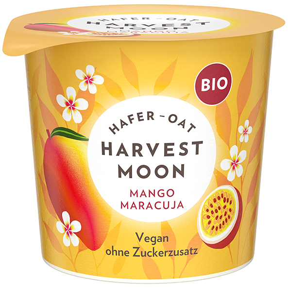 Hafer Joghurtalternative Mango Maracuja Hafer Joghurtalternative Mango Maracuja