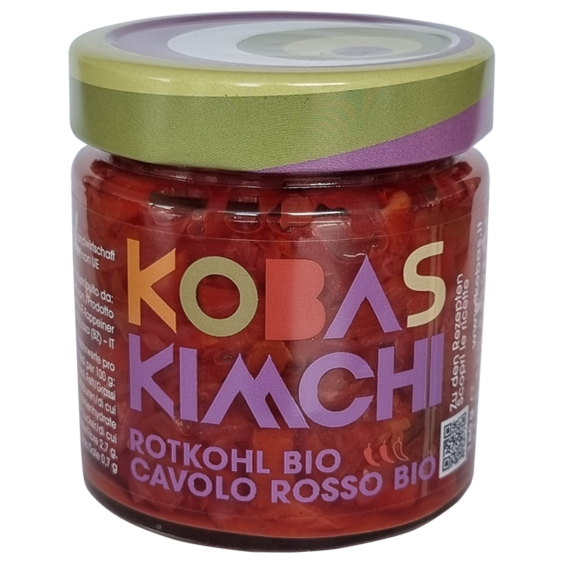kimchi cappuccio rosso piccante fermentato 