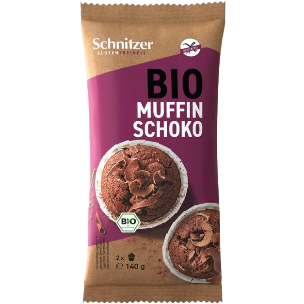 muffins all cioccolato fondente senza glutine 