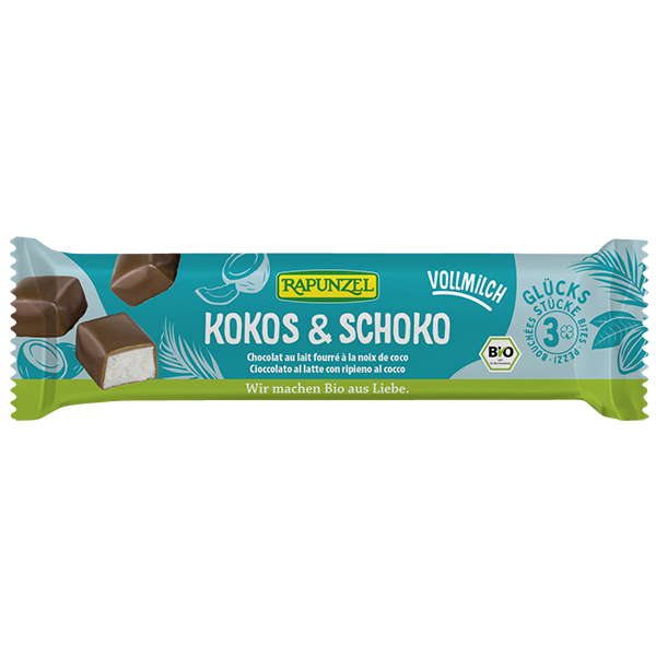 Bites di felicità con cocco & cioccolato al latte Bites di felicità con cocco & cioccolato al latte