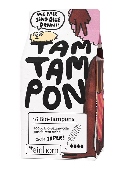 Tampons super Einhorn 16 Stück Tampons super Einhorn 16 Stück