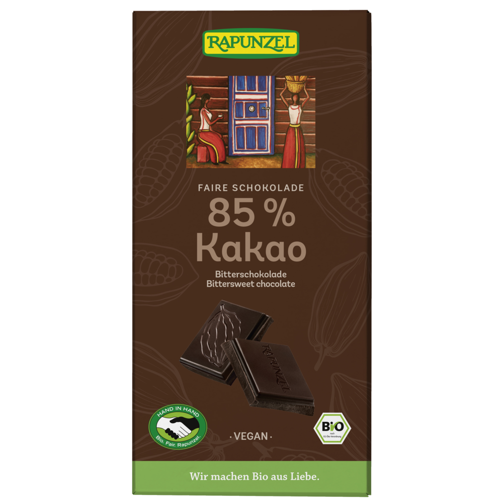 Bitterschokolade 85% Kakao 