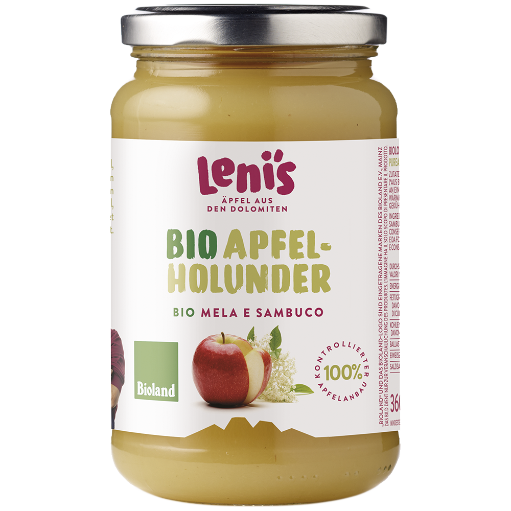 purea mela e sambuco Lenis 