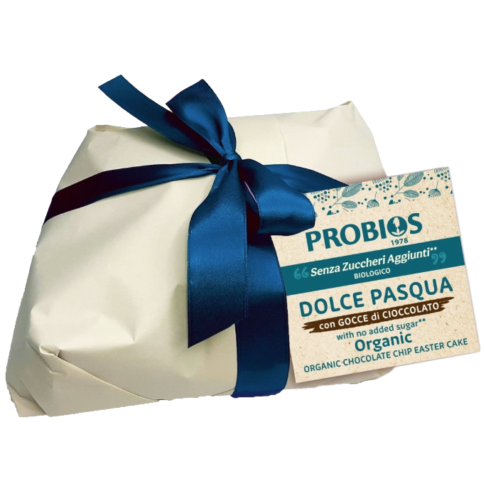 Dolce Pasqua gocce cioccolato senza zuccheri aggiunti 