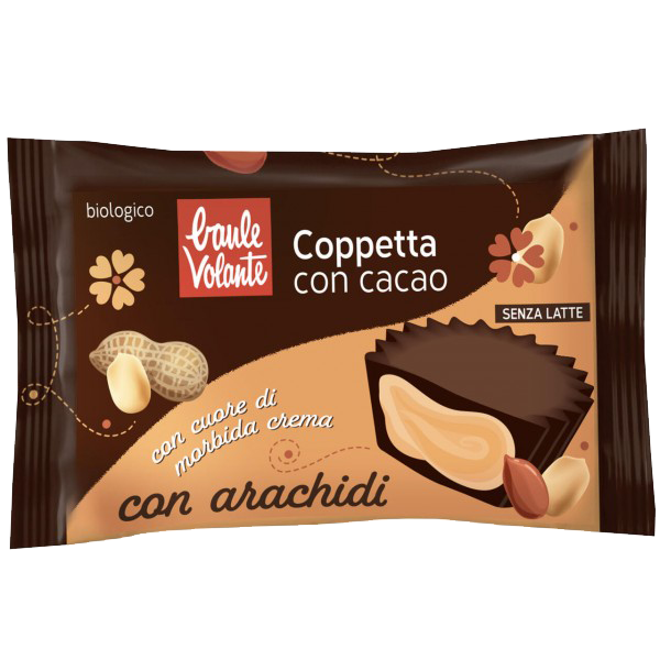 Copetta cacao con crema arachidi 