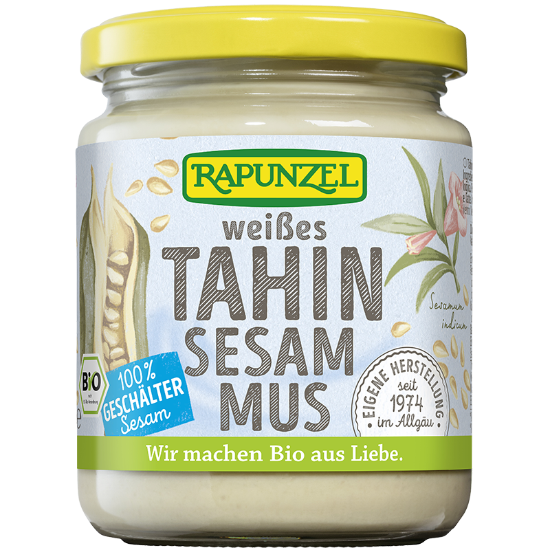 Tahin chiaro crema di sesamo bianca Tahin chiaro crema di sesamo bianca