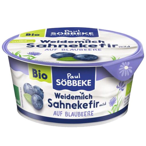 Sahne Kefir Blaubeere 