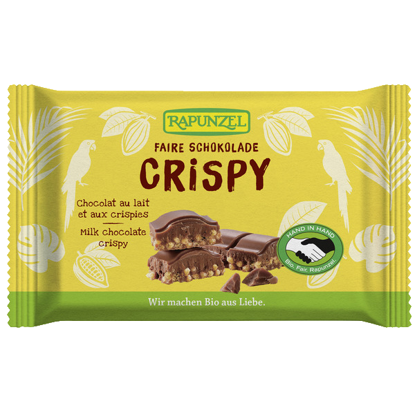 Vollmilch Schokolade Crispy 