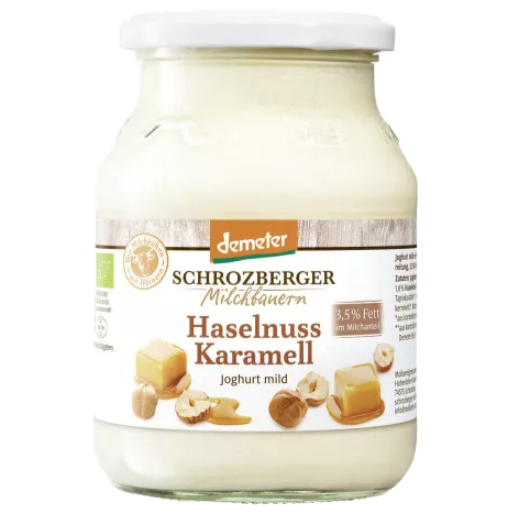 Winterjoghurt Haselnuss Karamell 