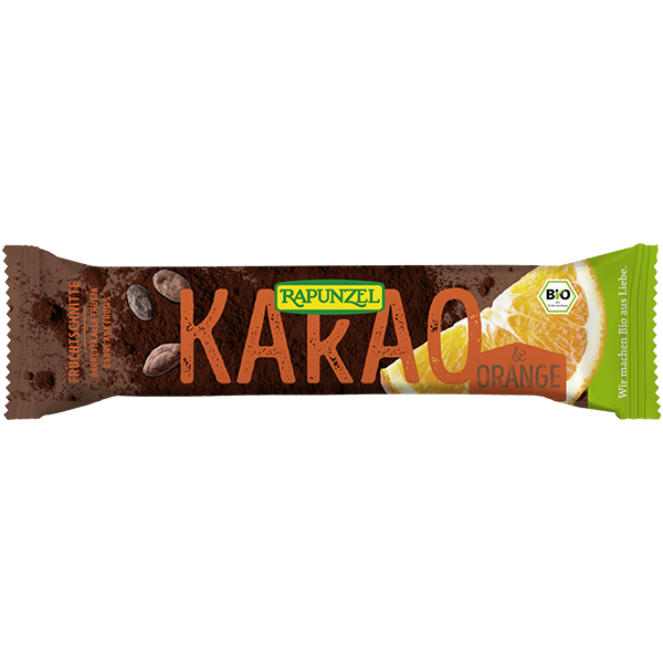 Fruchtschnitte Kakao-Orange 