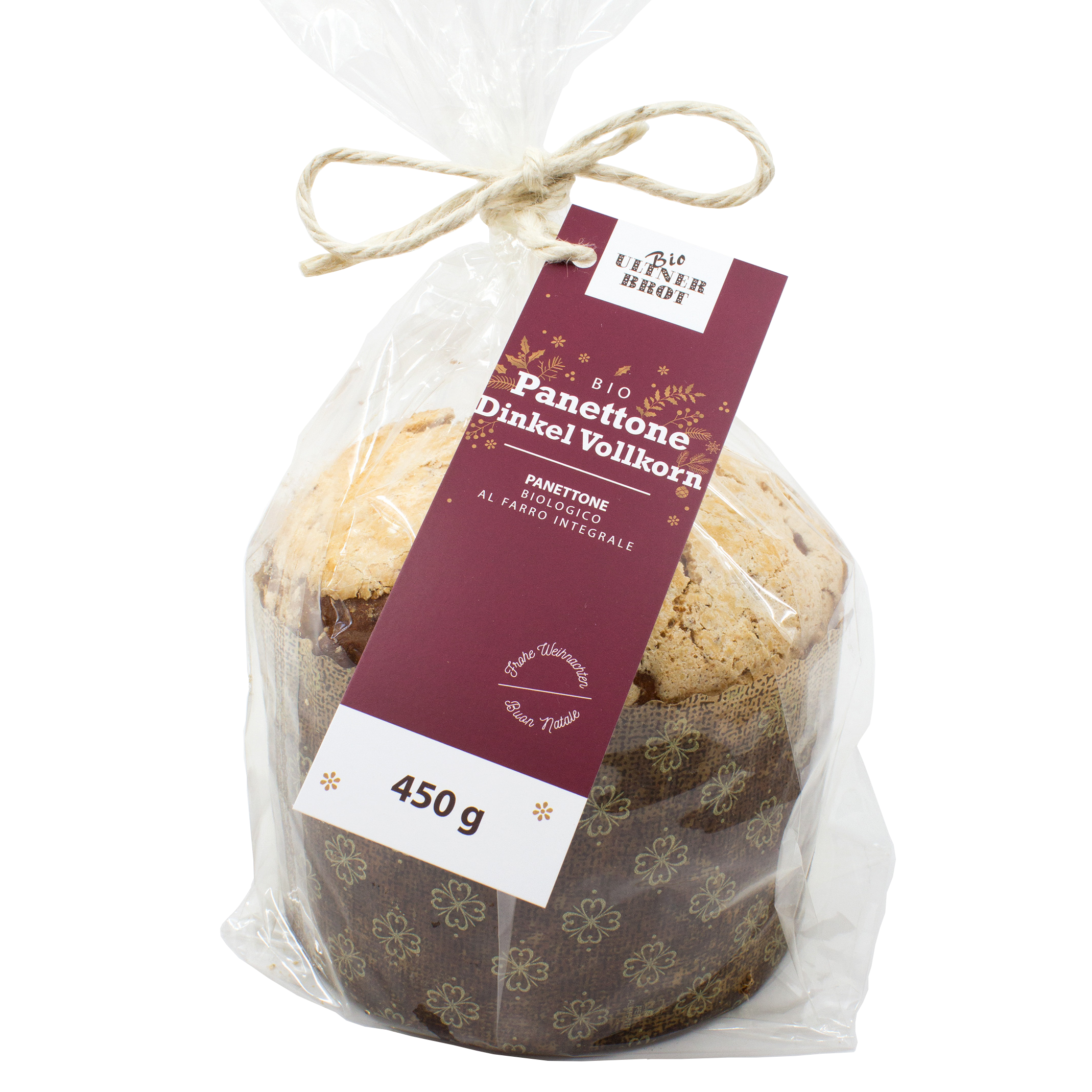 Panettone groß Dinkelvollkorn 