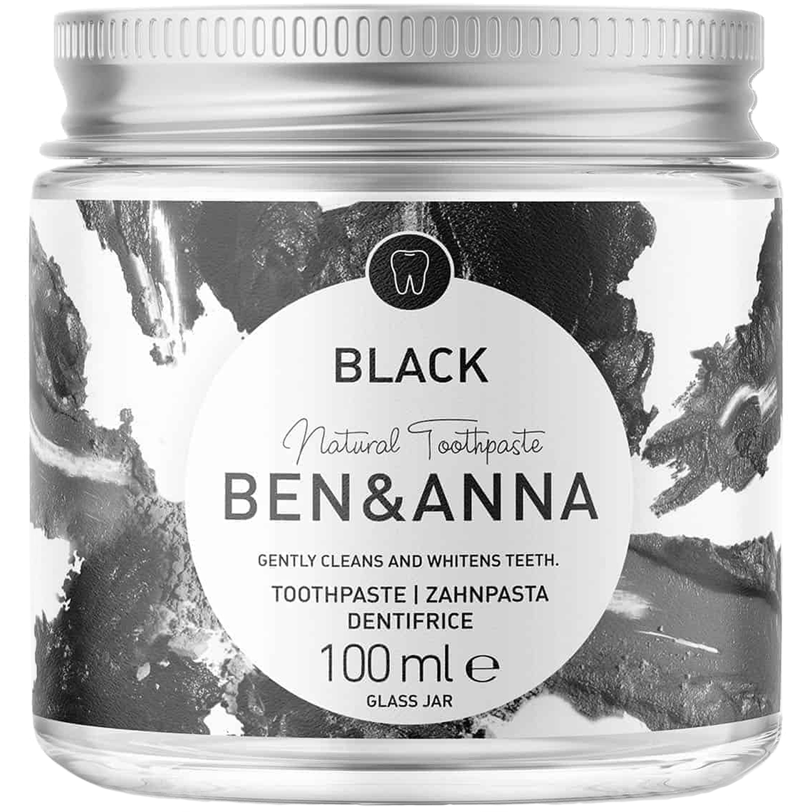 dentifricio in vasetto Black dentifricio in vasetto Black