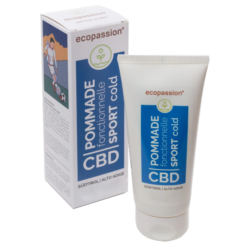CBD pommade SPORT COLD ecopassion 