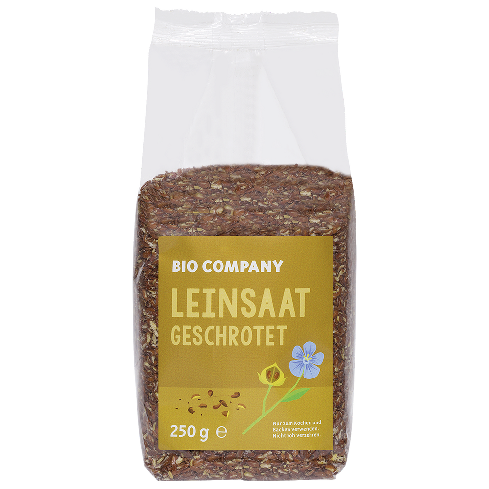 Leinsaat geschrotet Bio Company