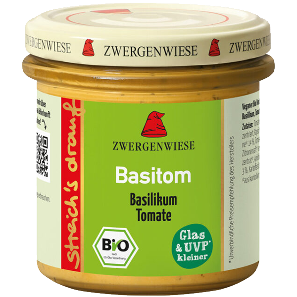 Brotaufstrich Streich's drauf Basitom 