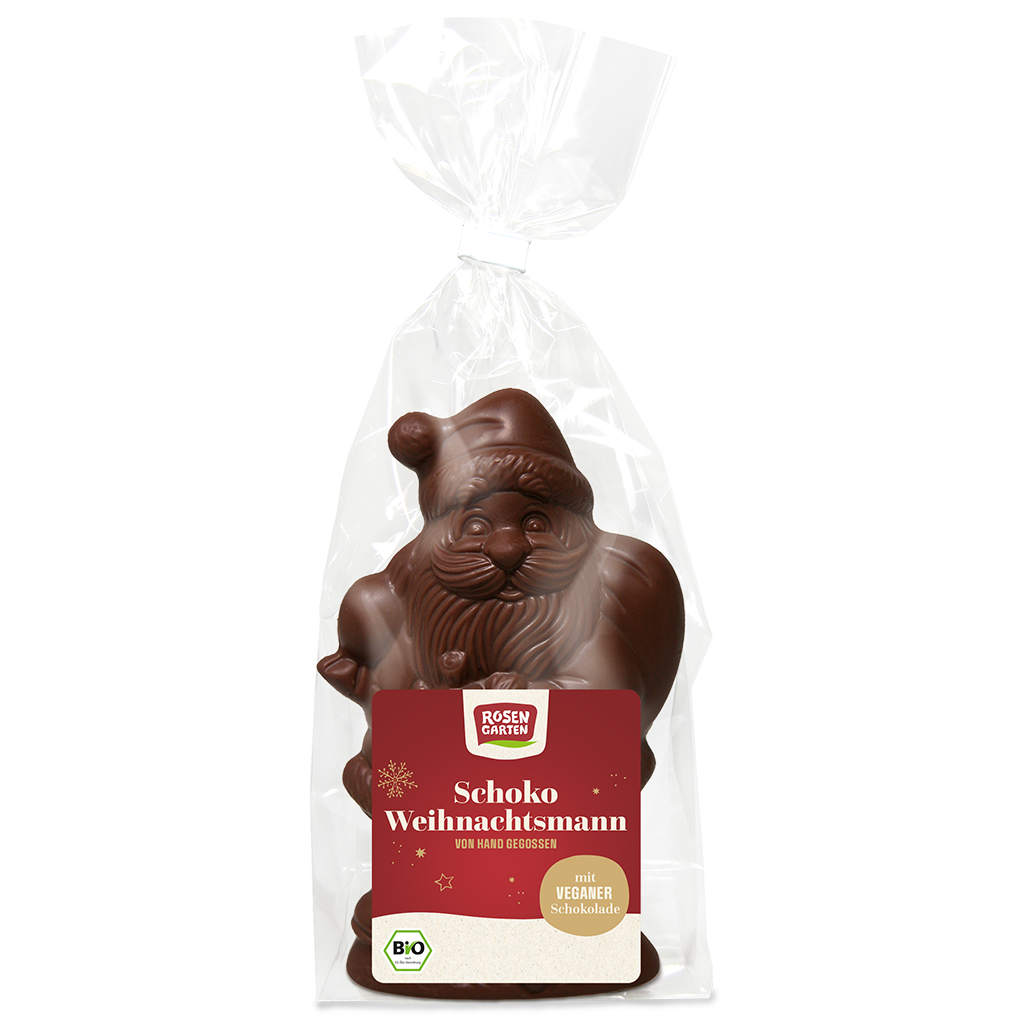 Weihnachtsmann Zartbitter Vegan  Weihnachtsmann Zartbitter Vegan