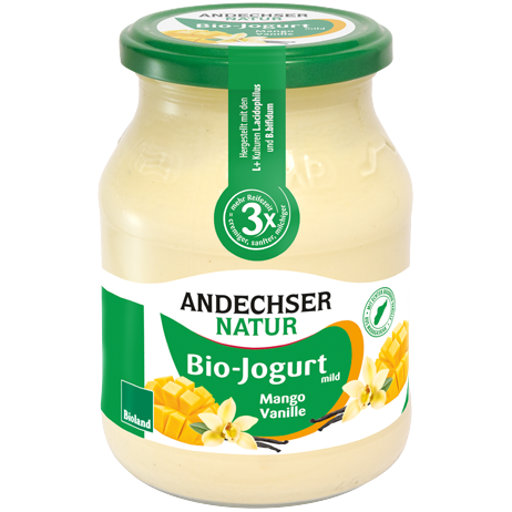 Joghurt Mango im Glas 