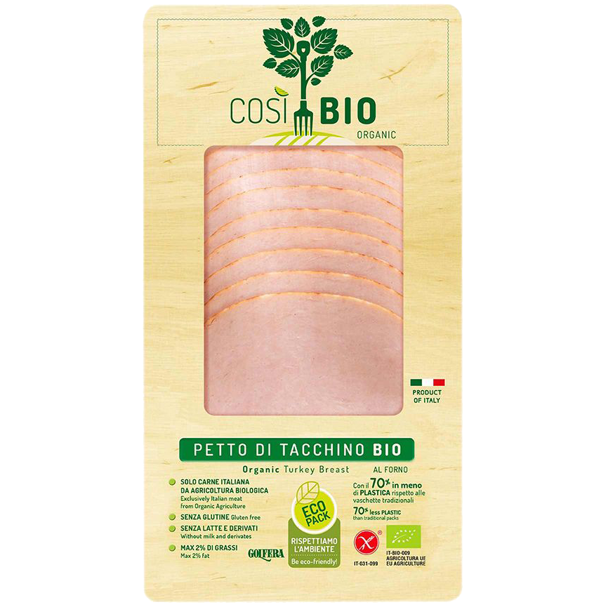 petto di tacchino affettato 