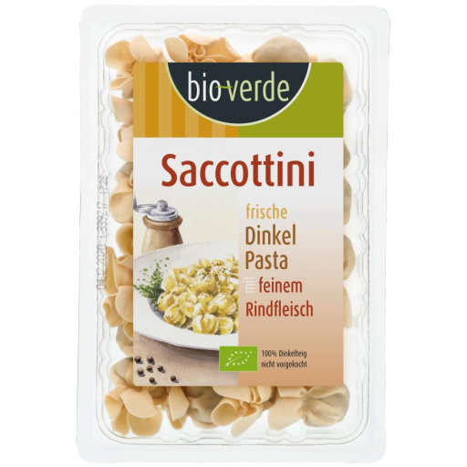 Dinkel Saccottini mit Rindfleisch Füllung 