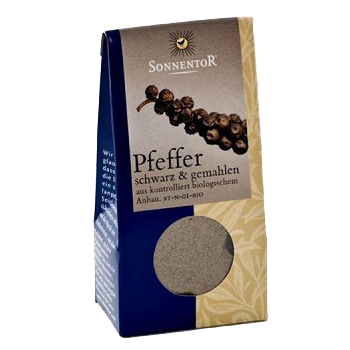 Pfeffer schwarz gemahlen ST Pfeffer schwarz gemahlen ST