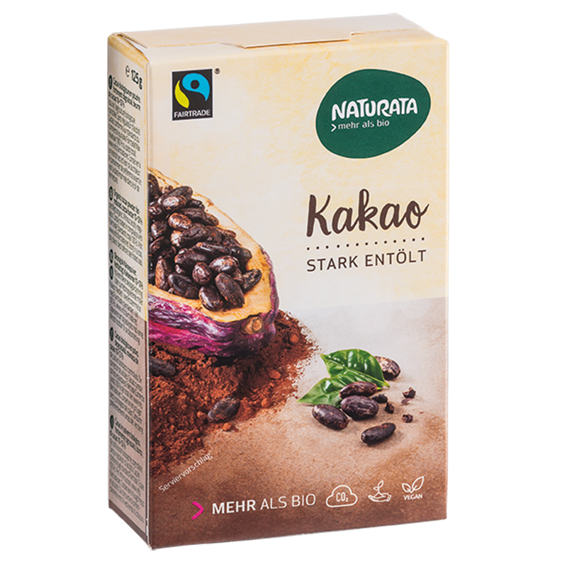 cacao in polvere fortemente sgrassato 