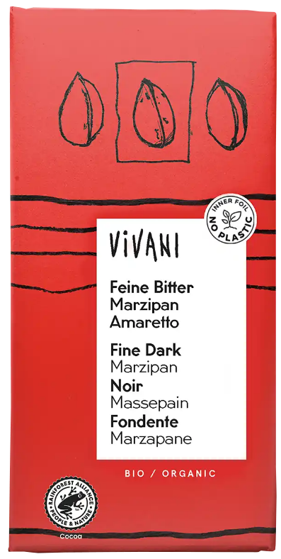 Feine Bitter Marzipan Amaretto Schokolade Feine Bitter Marzipan Amaretto Schokolade