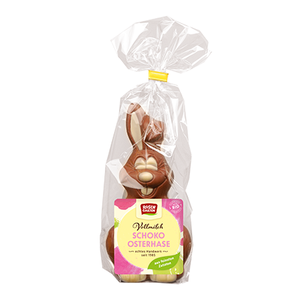 coniglietto pasquale di cioccolato al latte 