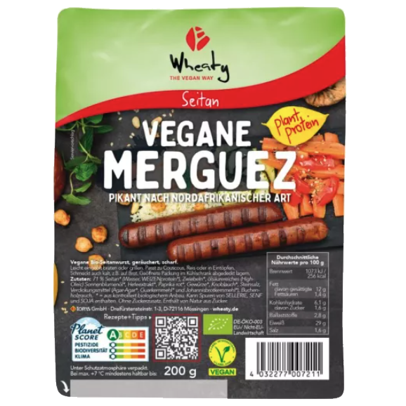 VEG Veganwurst Merguez 5 Stk 