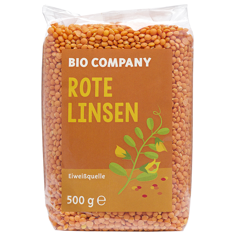 Linsen rot Bio Company