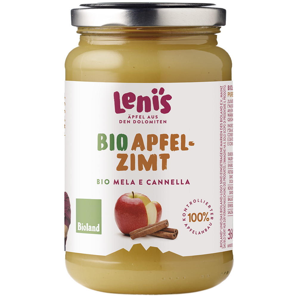 purea mela e cannella Lenis 