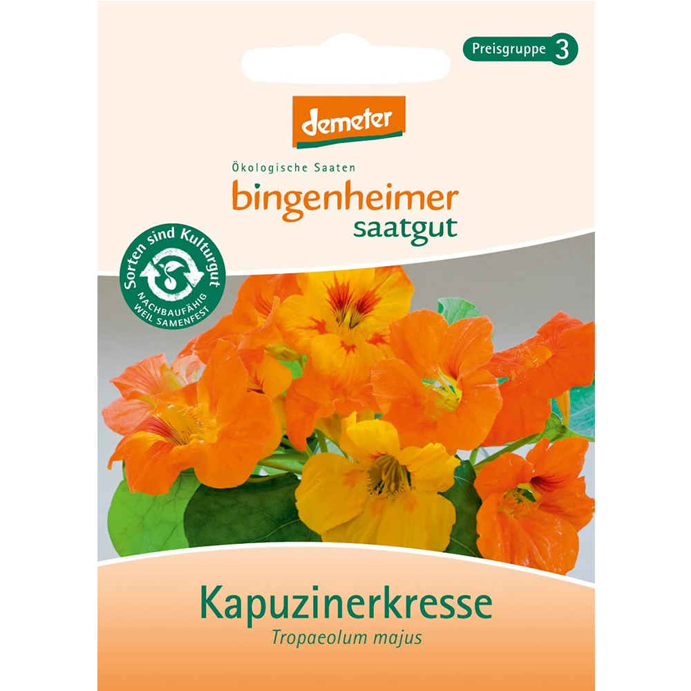 Saatgut Kapuzinerkresse 12-20Stk