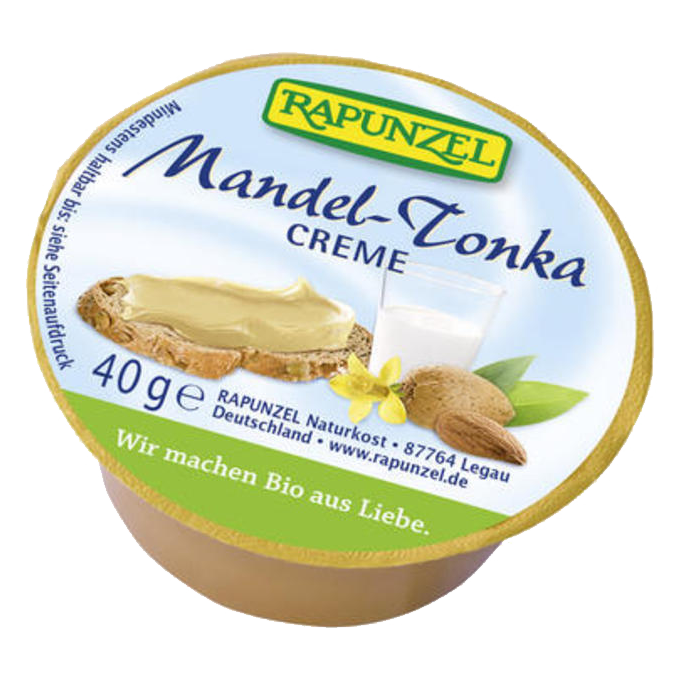 crema di mandorle e fava tonka 