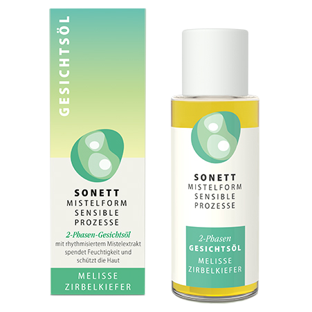 Mistelform 2-Phasen Gesichtsöl Melisse - Zirbelkiefer 