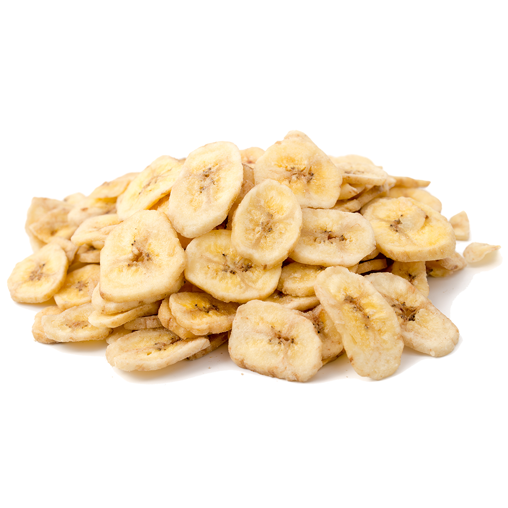 Bananenchips - chips di banane arrostite Bananenchips - chips di banane arrostite