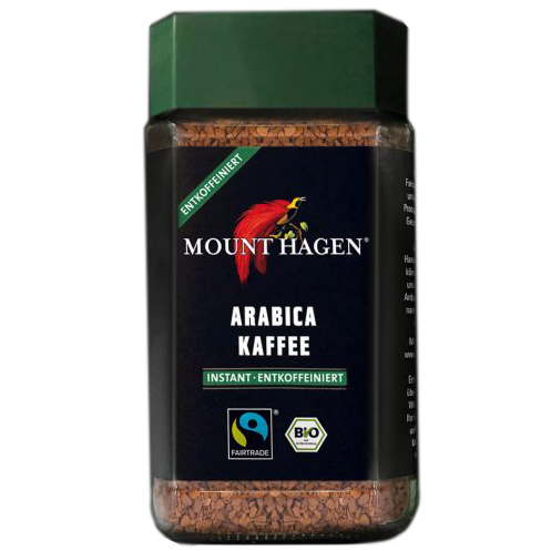 Kaffee instant entkoffeiniert 
